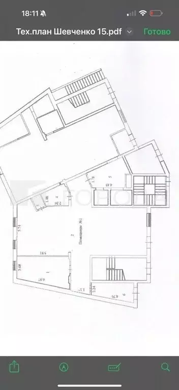 Офис в Новосибирская область, Новосибирск ул. Шевченко, 15 (134 м) - Фото 2