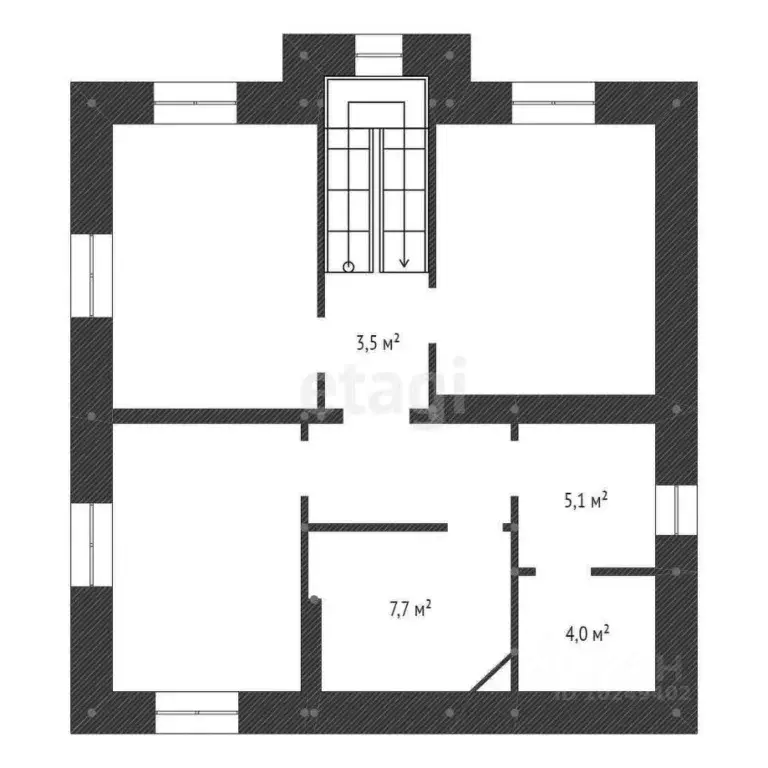 Дом в Башкортостан, Уфимский район, Таптыковский сельсовет, с. ... - Фото 2
