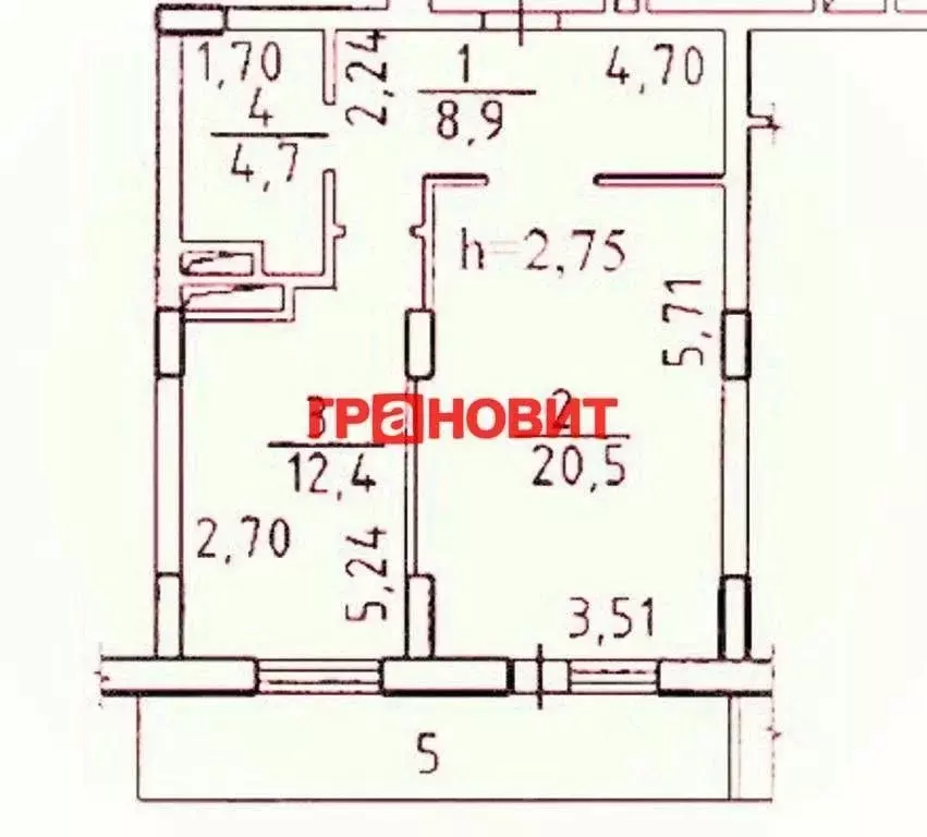 1-к кв. Новосибирская область, Новосибирск ул. Бориса Богаткова, 208/2 ... - Фото 1