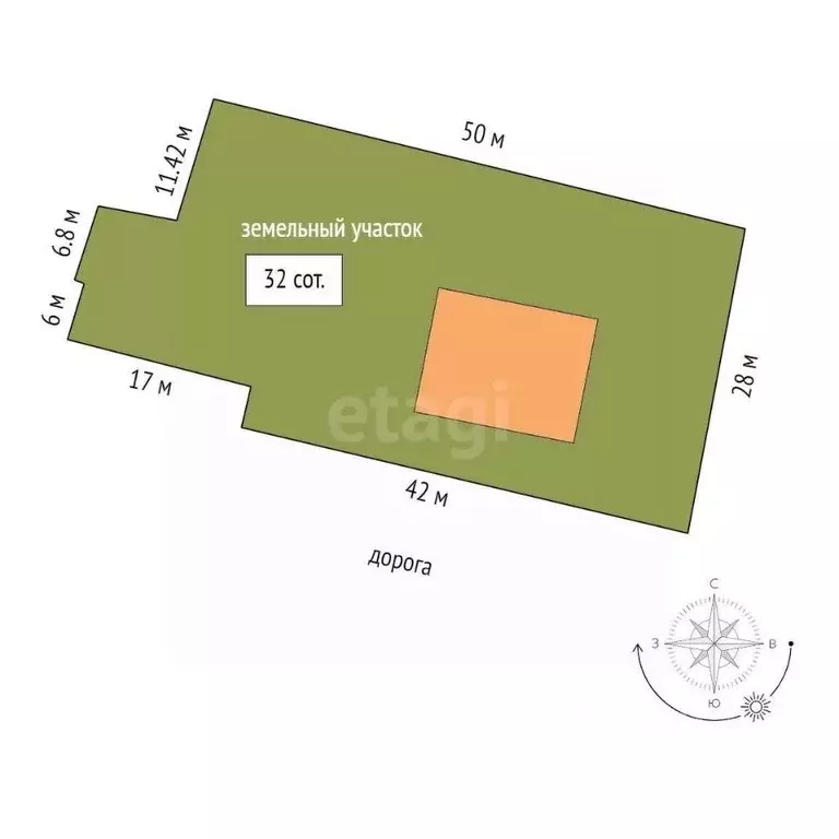 Дом в Калужская область, Бабынинский муниципальный округ, Утешево ... - Фото 2