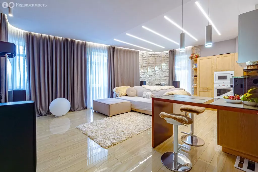 3-комнатная квартира: Сочи, Красная улица, 2 (100 м) - Фото 2