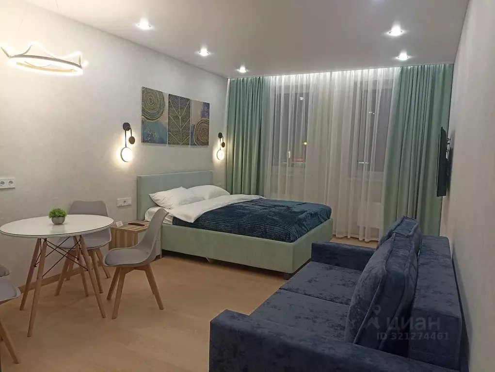 1-к кв. Татарстан, Казань Чистопольская ул., 71Б (28.0 м) - Фото 1