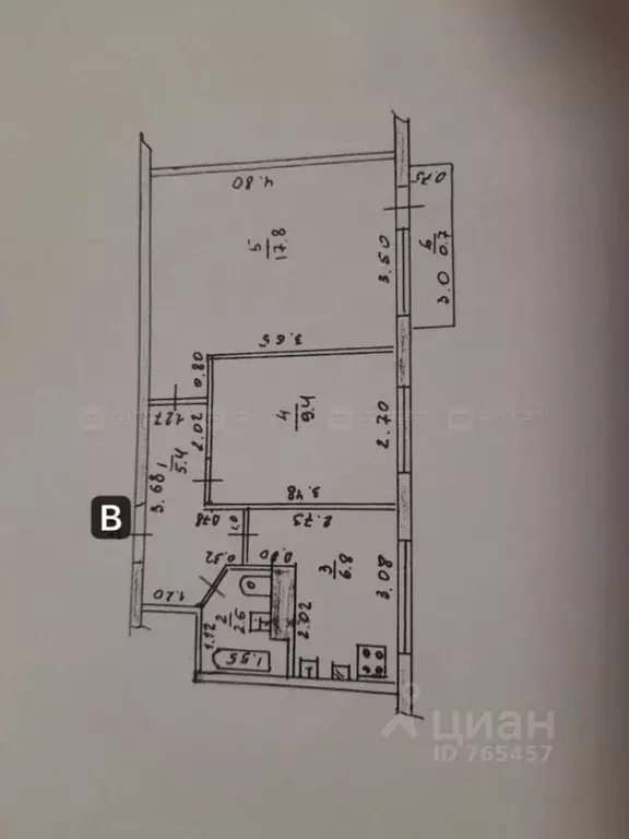 2-к кв. Татарстан, Казань ул. Красной Позиции, 9 (41.9 м) - Фото 2