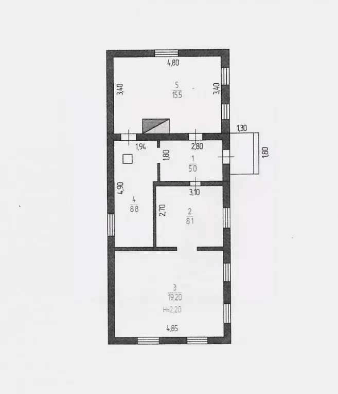 Дом в Оренбургская область, Орск пос. Железнодорожный, пер. Малый, 6 ... - Фото 1