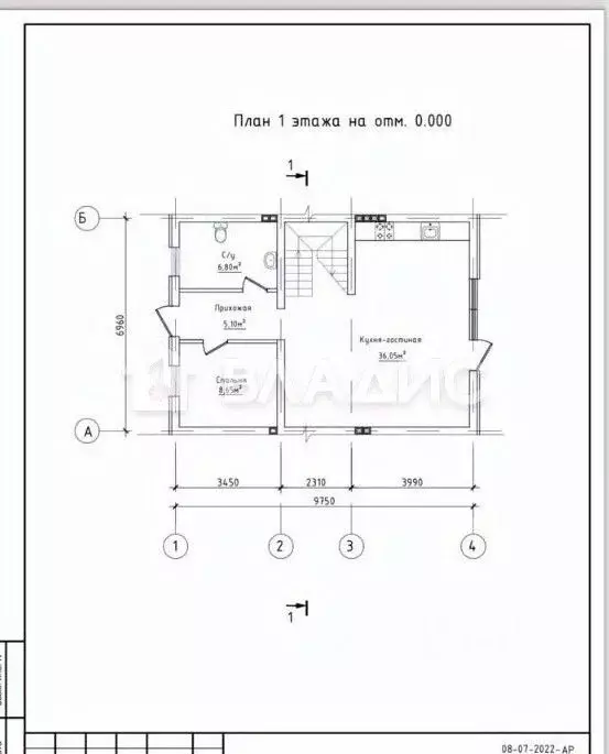 Таунхаус в Калининградская область, Калининград Корсунская ул. (126 м) - Фото 2