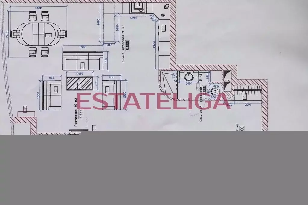 2-к кв. Москва Нежинская ул., 1к2 (120.0 м) - Фото 1