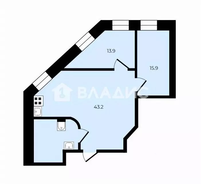2-к кв. Коми, Сыктывкар Первомайская ул., 40 (85.0 м) - Фото 2