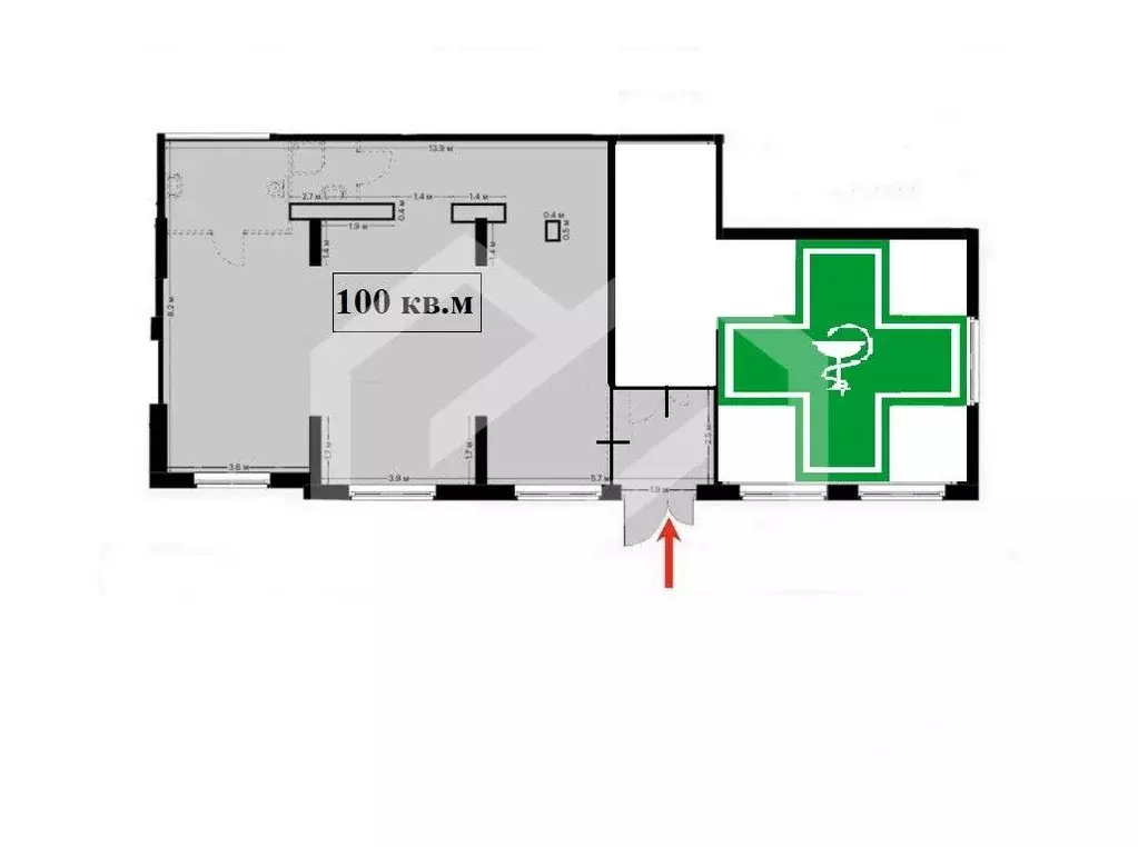 Торговая площадь в Московская область, Мытищи Ярославское ш., 120Бк3 ... - Фото 2