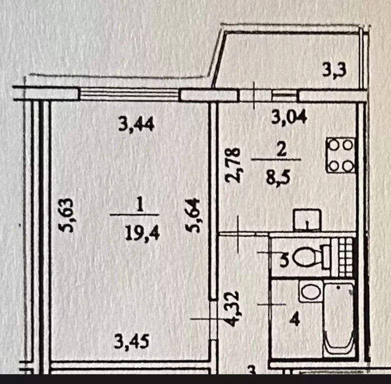 1-к кв. Санкт-Петербург ул. Чудновского, 6к2 (37.3 м) - Фото 0