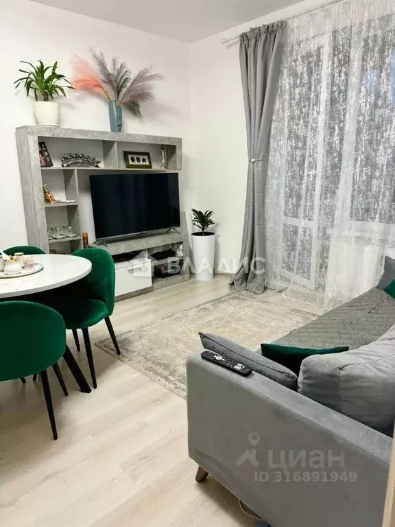 1-к кв. Санкт-Петербург ул. Верхне-Каменская, 7к1 (36.5 м) - Фото 0
