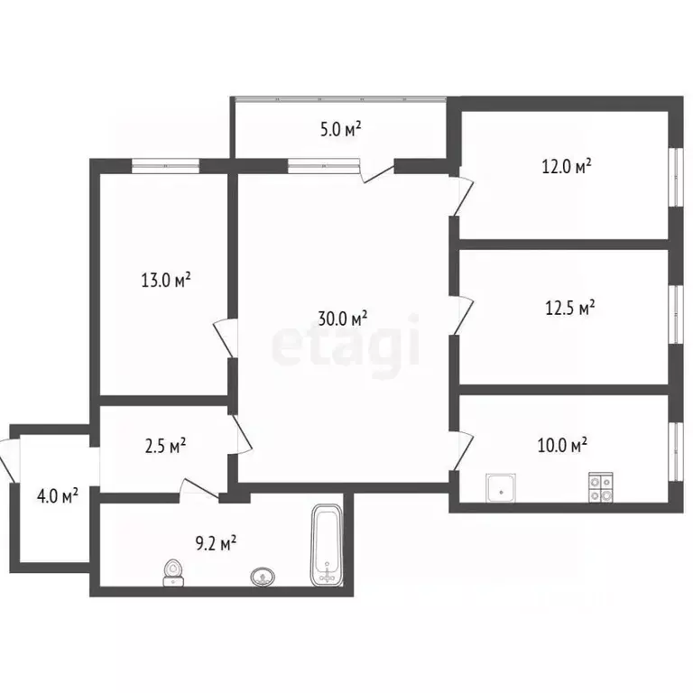 Комната Краснодарский край, Новороссийск ул. Куникова, 94 (12.0 м) - Фото 1
