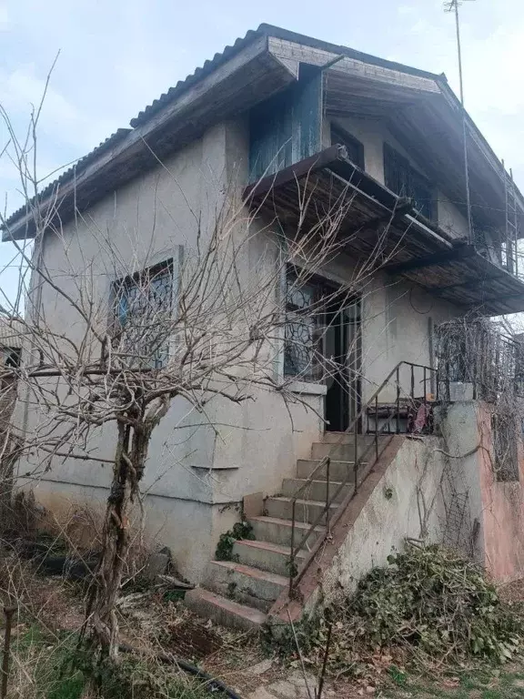 Дом в Крым, Сакский район, Штормовское с/пос, Полет СПК 26 (100 м) - Фото 1