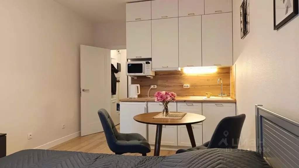 Студия Санкт-Петербург просп. Крузенштерна, 4 (22.0 м) - Фото 1
