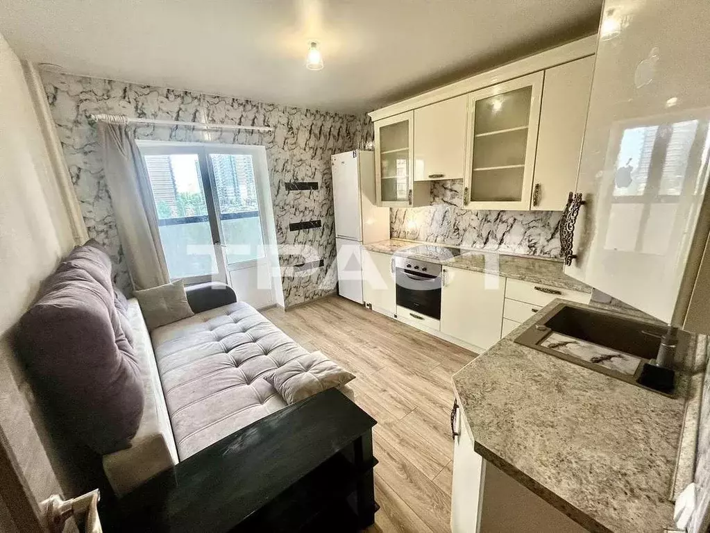 1-к кв. Воронежская область, Воронеж ул. Маршала Одинцова, 25Б/3 (40.0 ... - Фото 1