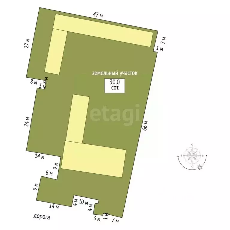 Склад в Белгородская область, Белгород Преображенская ул. (3009 м) - Фото 2