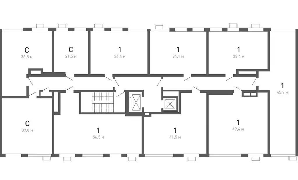 Студия Воронежская область, Воронеж Ключи мкр, Ключи-клаб жилой ... - Фото 2