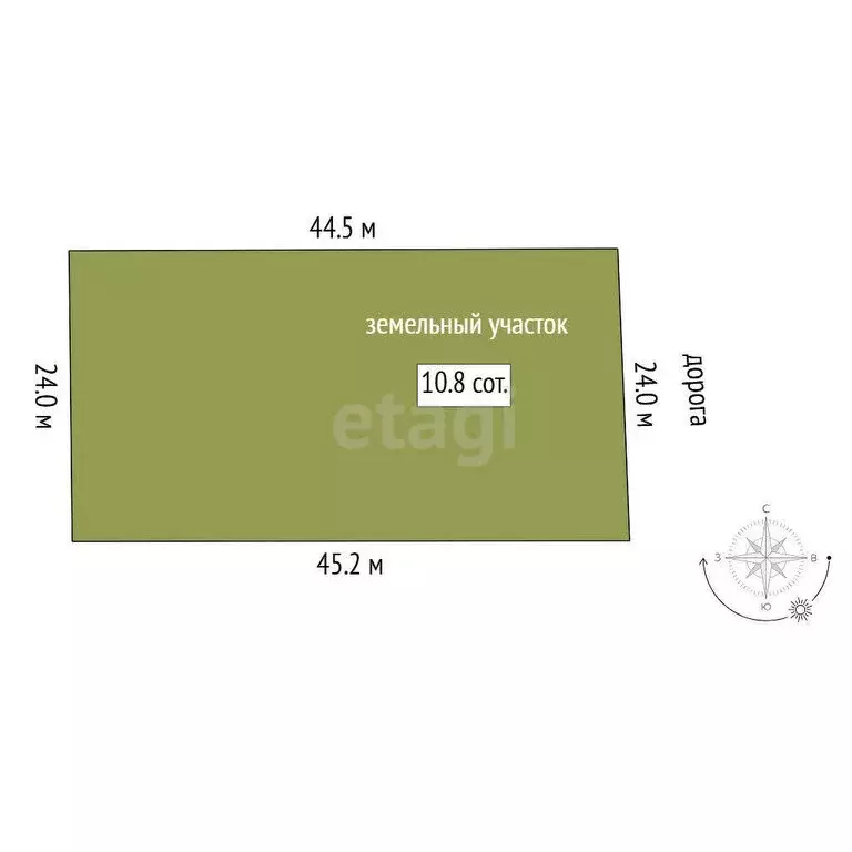 Участок в Тюменский муниципальный округ, село Мальково (10 м) - Фото 1