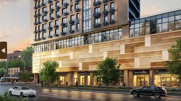 Апартаменты-студия, 30,8 м, 6/15 эт. - Фото 1