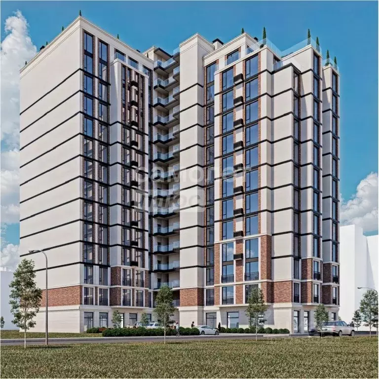 1-к кв. Кабардино-Балкария, Нальчик просп. Шогенцукова, 39 (45.6 м) - Фото 1