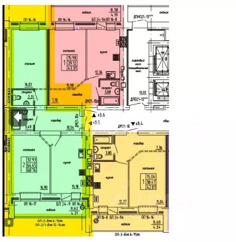 2-к кв. Марий Эл, Йошкар-Ола ул. Петрова, 25 (67.06 м) - Фото 2