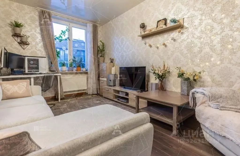 2-к кв. Санкт-Петербург просп. Средний Васильевского острова, 85 (68.7 ... - Фото 1