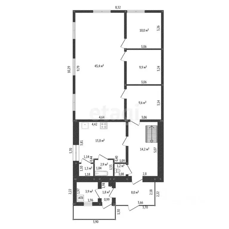 Дом в Башкортостан, Уфа пос. Некрасово, ул. Парашютистов, 47 (193 м) - Фото 2