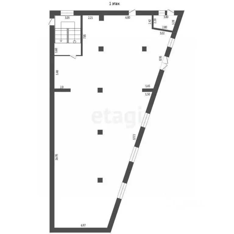 Помещение свободного назначения в Нижегородская область, Выкса Южный ... - Фото 1