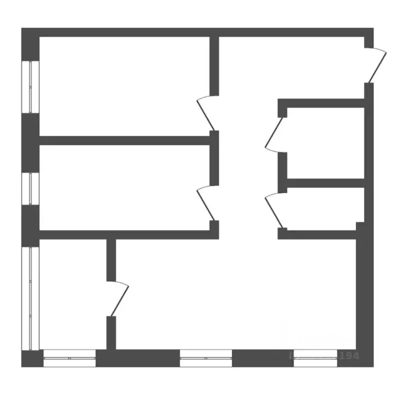 2-к кв. Тюменская область, Тюмень ул. Монтажников, 59 (68.8 м) - Фото 2