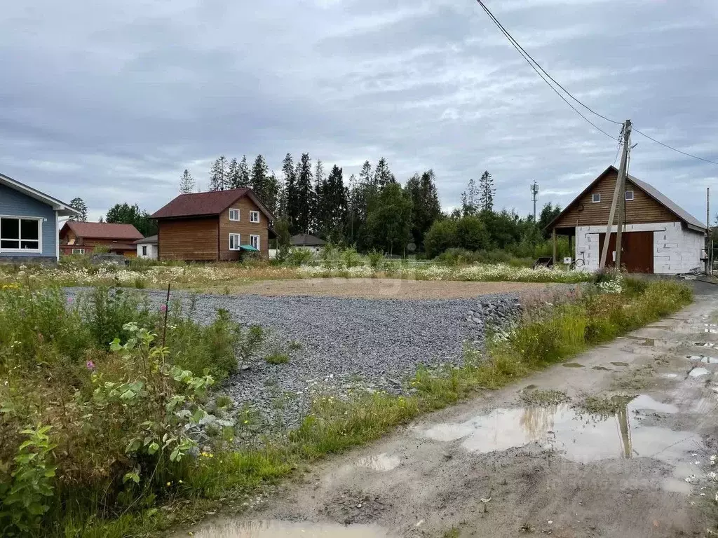 Участок в Карелия, Прионежский район, Деревянское с/пос, д. Ужесельга ... - Фото 0