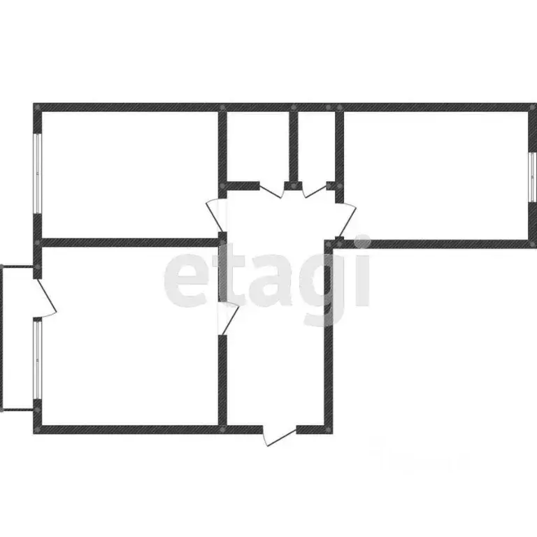 2-к кв. Свердловская область, Нижний Тагил ул. Ермака, 44 (52.7 м) - Фото 0