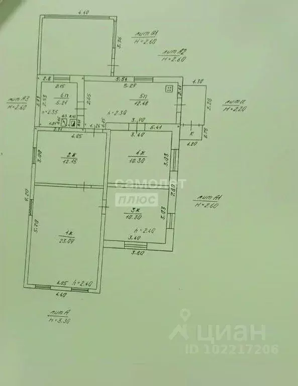 Дом в Ульяновская область, Ульяновск Нижнеполевая ул., 66 (74 м) - Фото 2