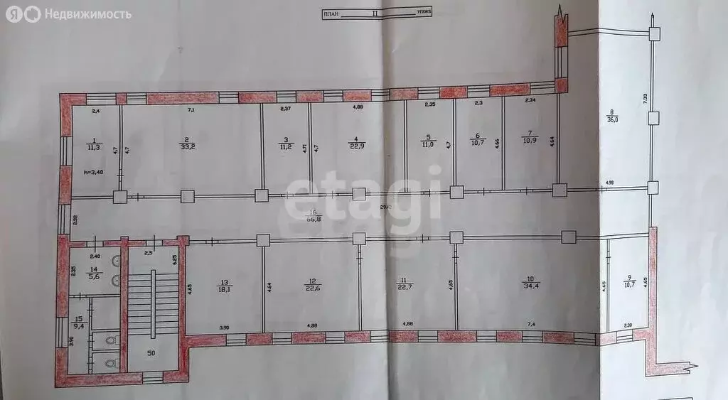 Офис (954 м) - Фото 2