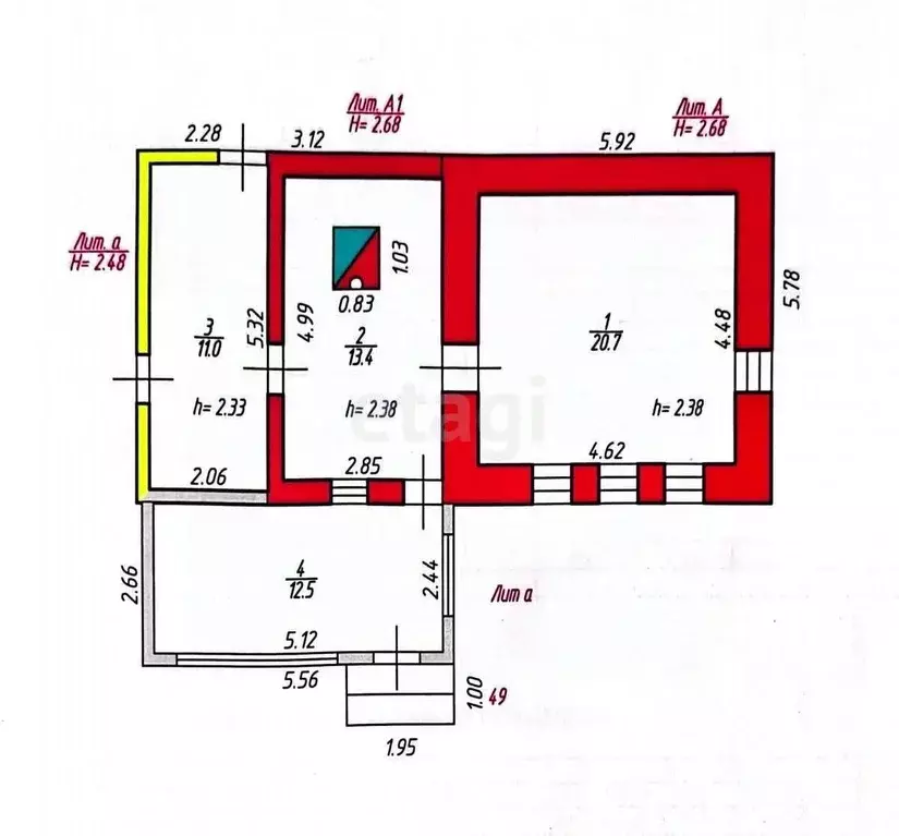 Дом в Тульская область, Тула городской округ, с. Торхово Р-132, 690-й ... - Фото 2