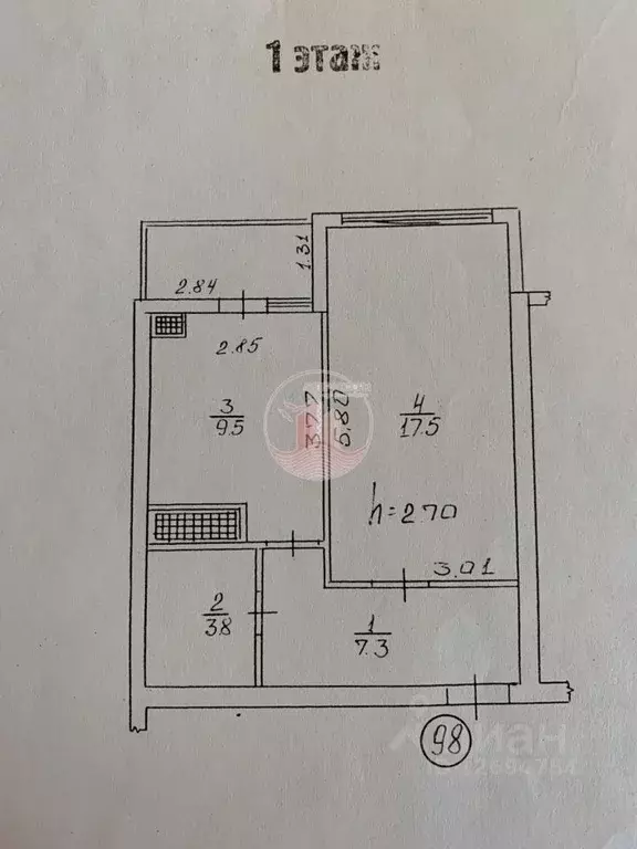 1-к кв. Севастополь ул. Челнокова, 12/6 (39.0 м) - Фото 1