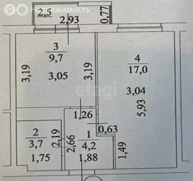1-комнатная квартира: Ижевск, Союзная улица, 163Ак3 (35.4 м) - Фото 1
