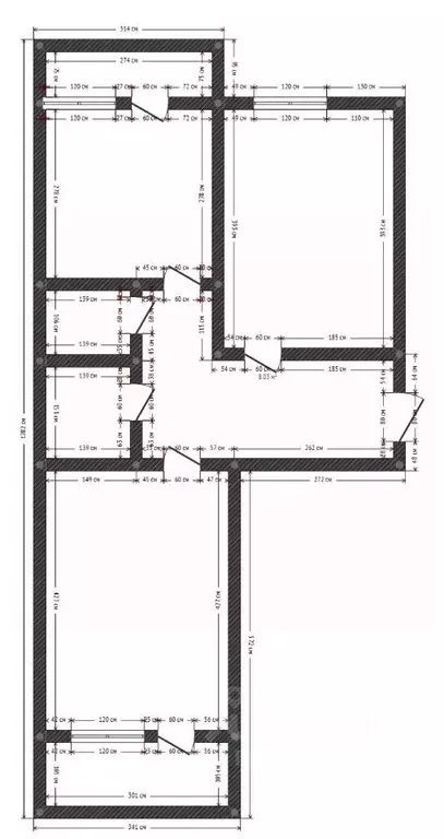 2-к кв. Дагестан, Махачкала ул. Огарева, 12 (55.0 м) - Фото 1