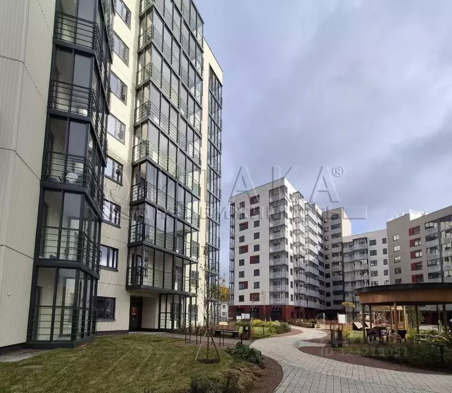 2-к кв. Ленинградская область, Всеволожский район, Заневское городское ... - Фото 2