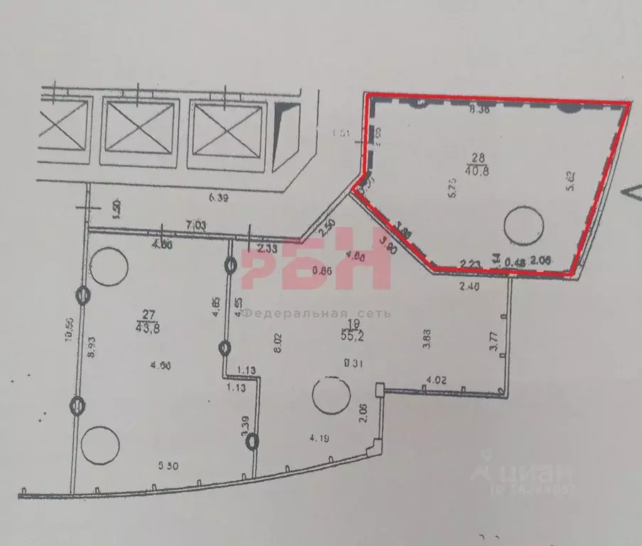 Офис в Свердловская область, Екатеринбург ул. Малышева, 51 (41 м) - Фото 1