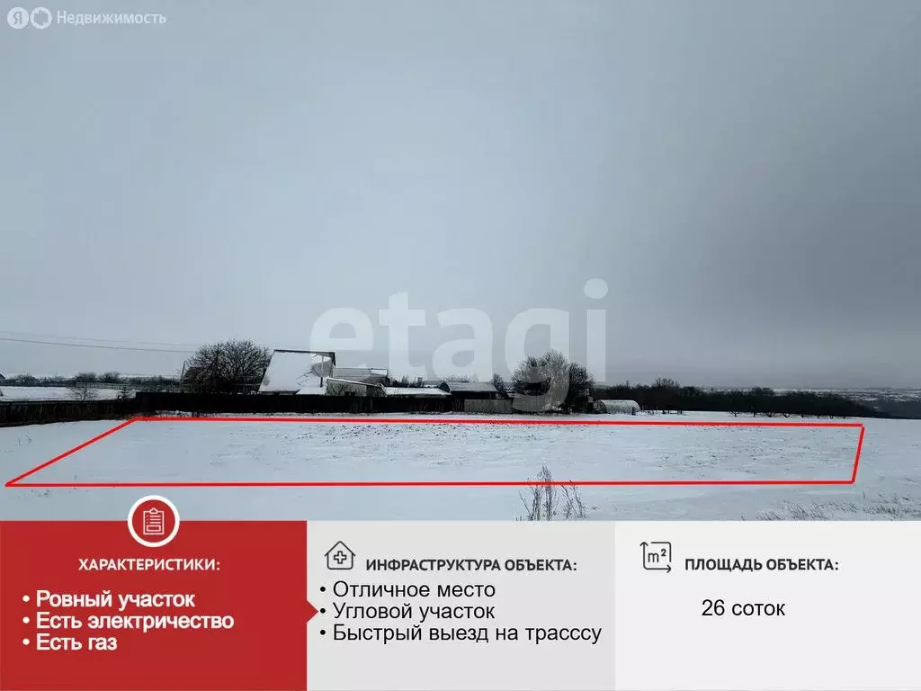 Участок в Белгородская область, Яковлевский муниципальный округ, село ... - Фото 1