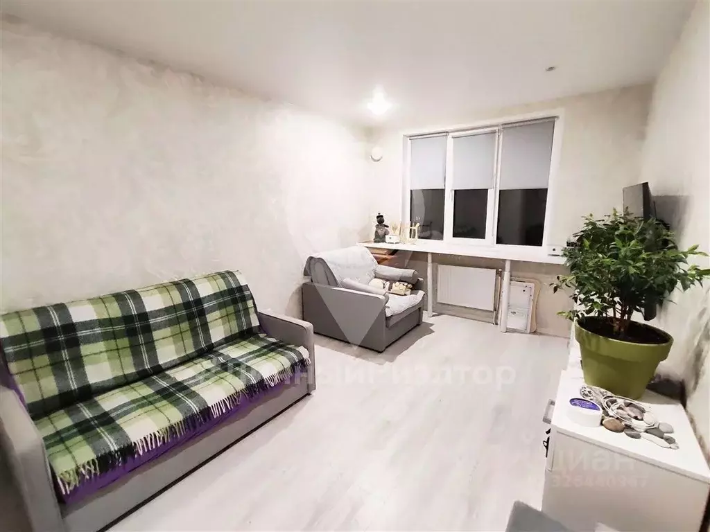 1-к кв. Рязанская область, Рязань Шереметьевская ул., 8к2 (37.5 м) - Фото 1