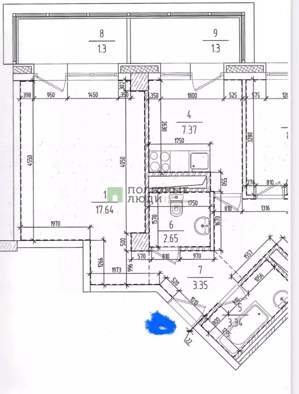 3-к кв. Коми, Сыктывкар ул. Мира, 22/1 (56.1 м) - Фото 1