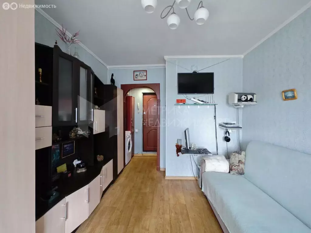 Квартира-студия: Тюмень, Олимпийская улица, 20 (18 м) - Фото 1