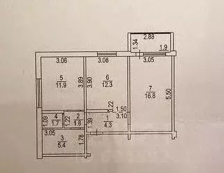 2-к кв. Кировская область, Киров ул. Героя Ивана Костина, 3 (54.2 м) - Фото 2