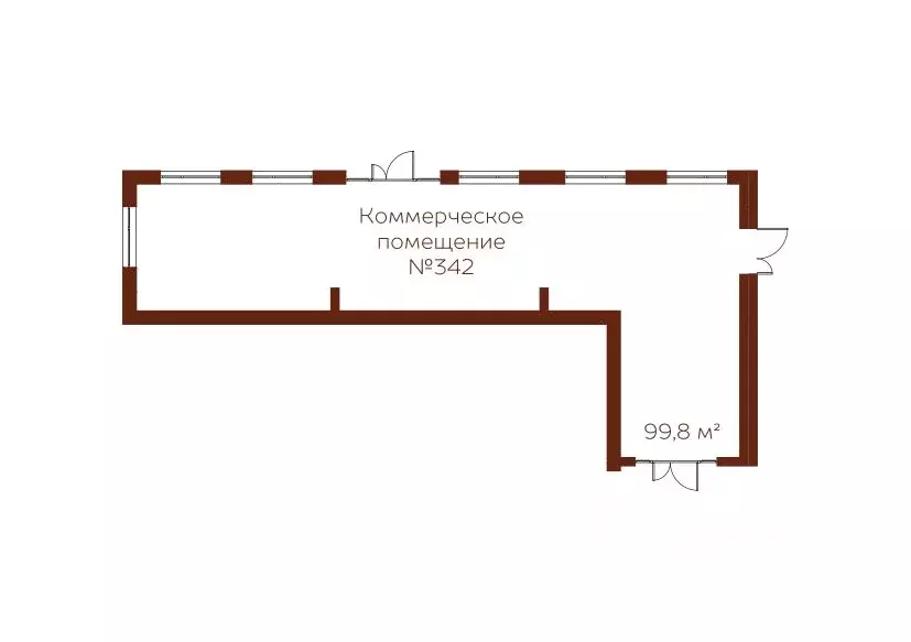 Офис в Кемеровская область, Кемерово ул. Терешковой, 39А (187 м) - Фото 1