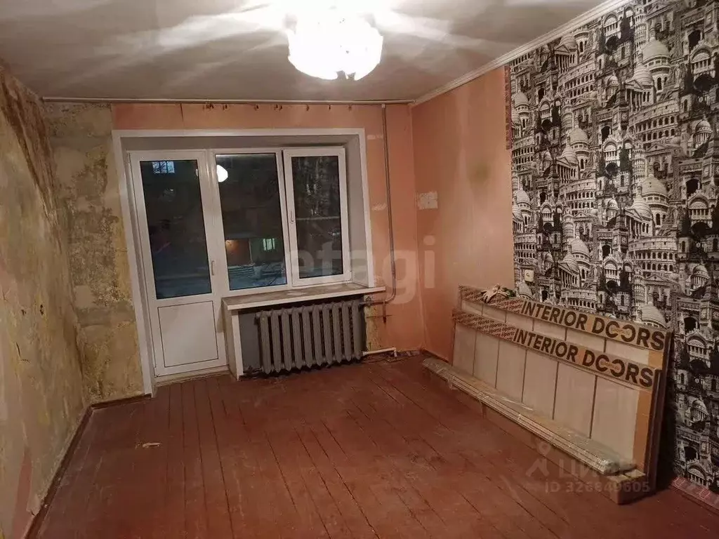 1-к кв. Ярославская область, Рыбинск Карякинская ул., 41 (28.3 м) - Фото 0