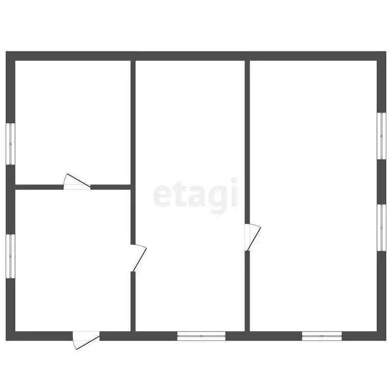 Дом в Троицк, Уйская улица (31.1 м) - Фото 1