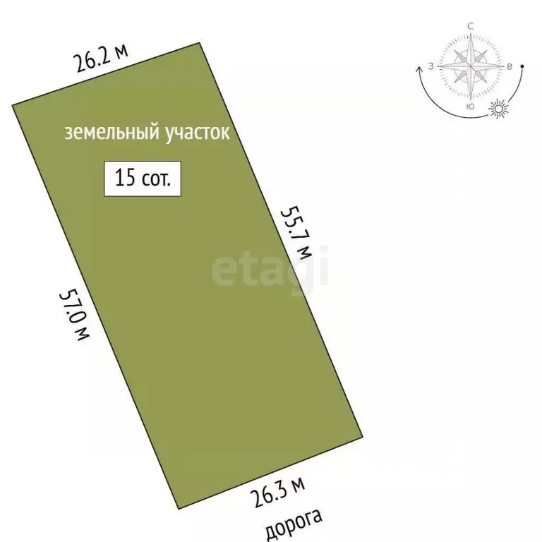 Участок в Владимирская область, Киржачский муниципальный округ, ... - Фото 2