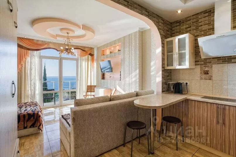 1-к кв. Крым, Ялта муниципальный округ, Кореиз пгт ул. Южная, 62И ... - Фото 2