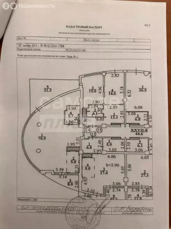 1-комнатная квартира: Ялта, набережная имени В.И. Ленина, 4 (62 м) - Фото 1