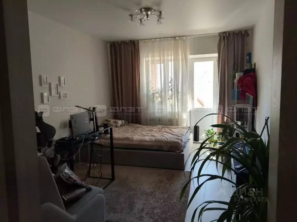 1-к кв. Татарстан, Казань ул. Чингиза Айтматова, 13к2 (40.8 м) - Фото 1